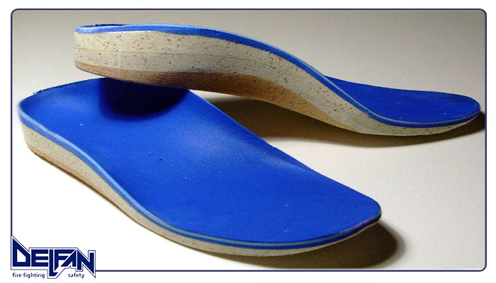 شکل متناسب کف داخلی کفش