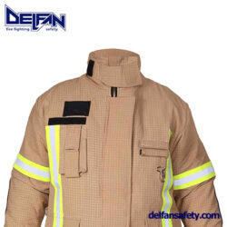 لباس عملیاتی آتش نشانی طرح PBI خاکی رنگ